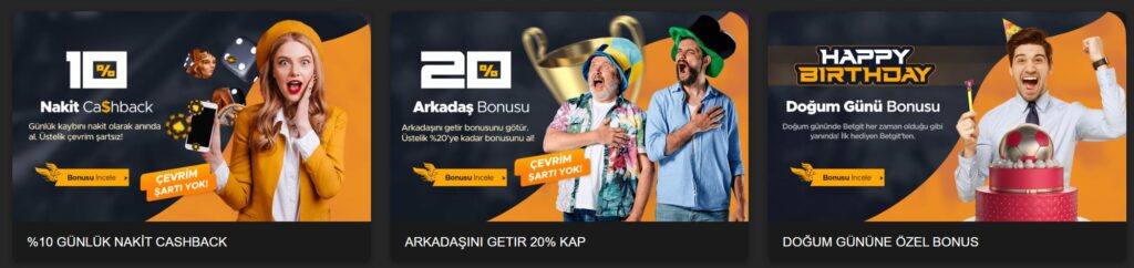 betgit yatırım bonusları